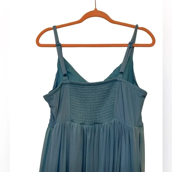 Torrid Soft Mesh Pleated Maxi Dress - Picture 8 of 13